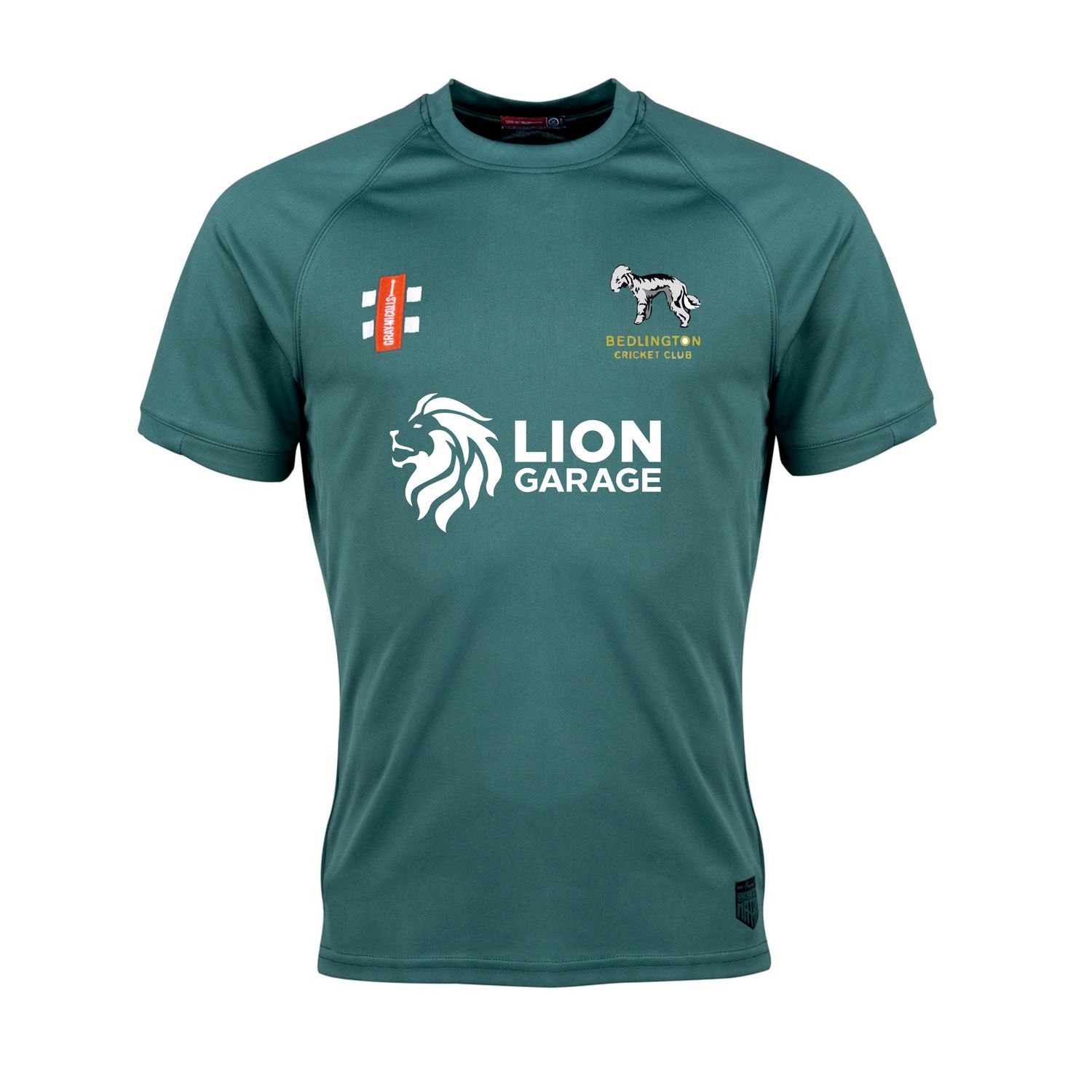Bedlington JUNIORS Matrix Green Short Sleeve T Shirt