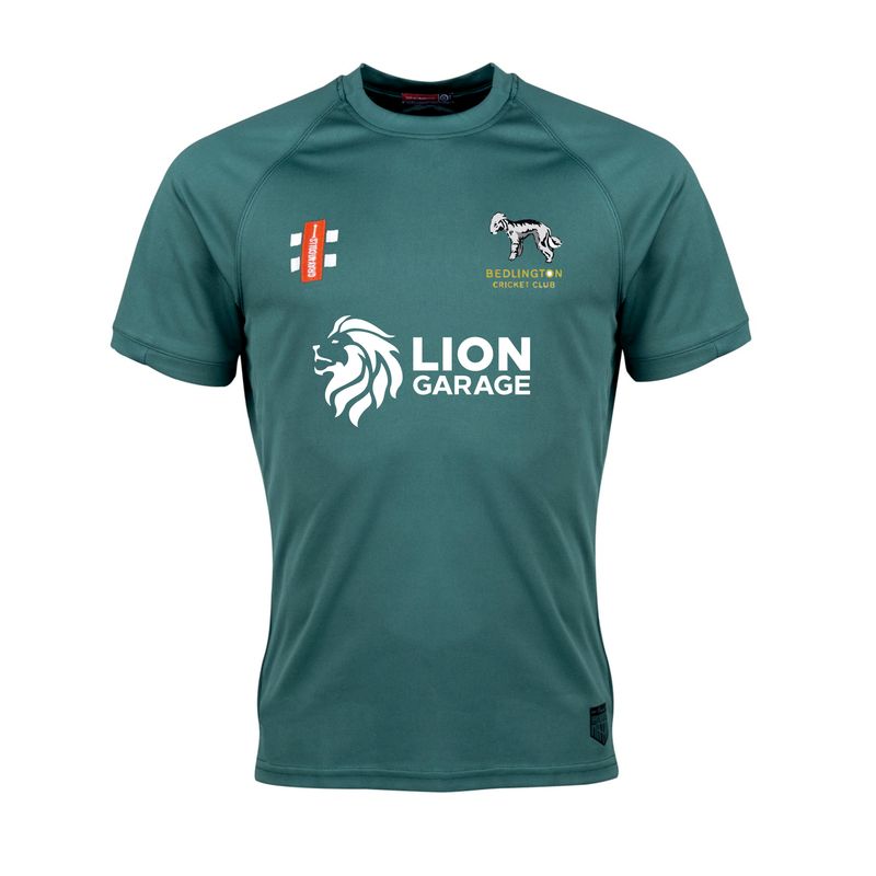 Bedlington JUNIORS Matrix Green Short Sleeve T Shirt