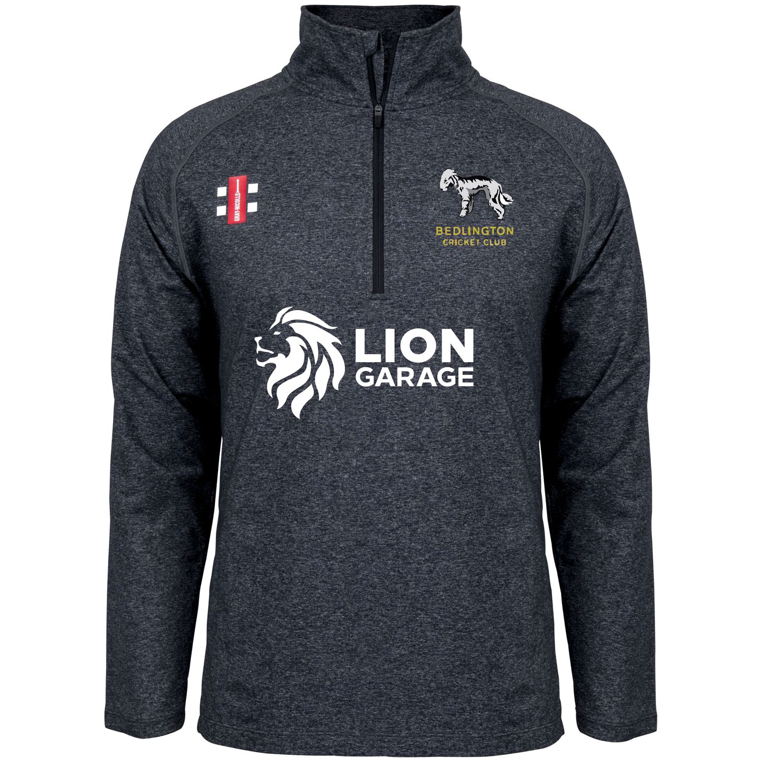 Bedlington JuniorsVelocity Mid Layer 1/4 Zip Top