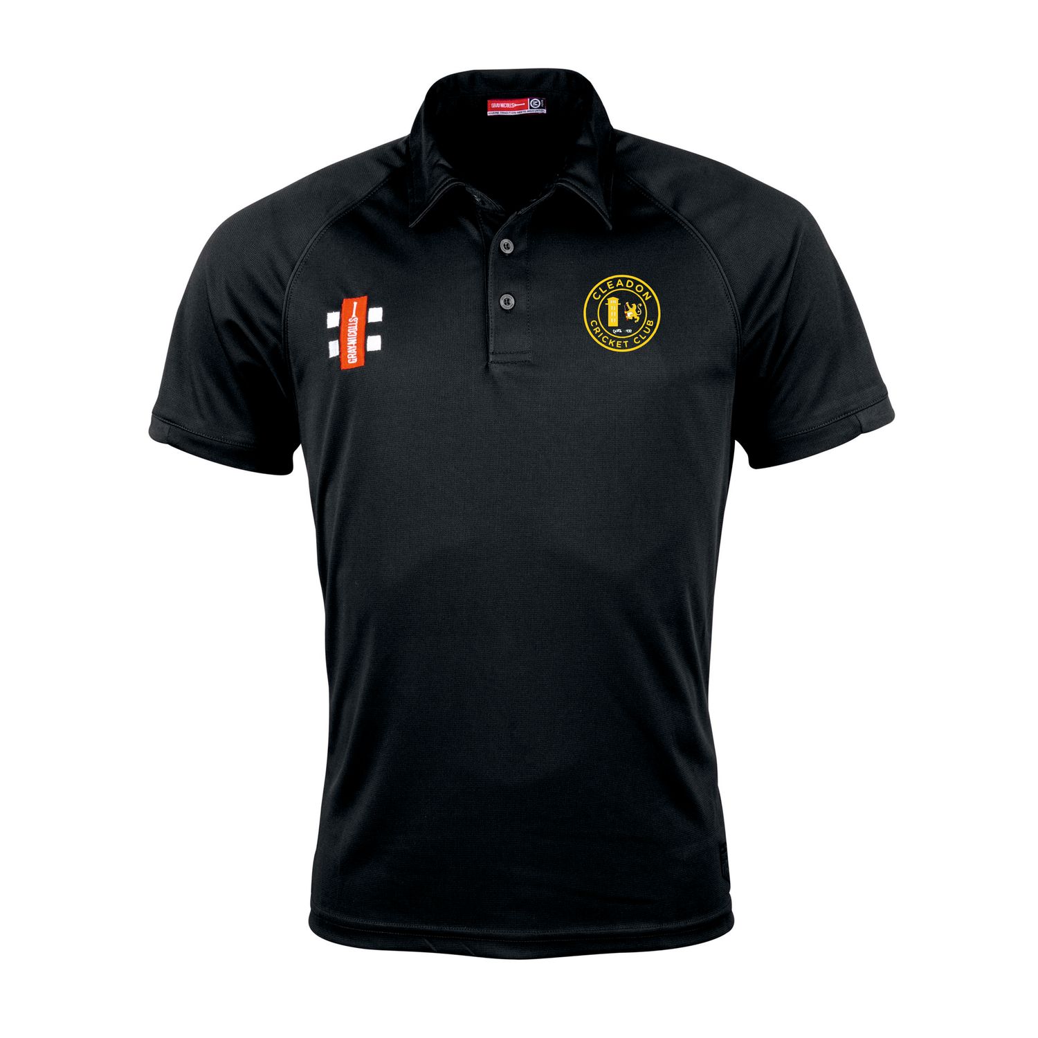 Cleadon Matrix Black Polo Shirt