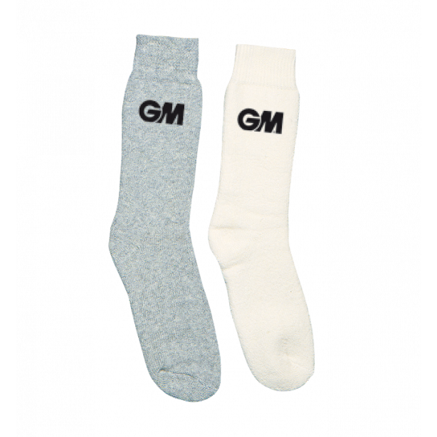 2026 Gunn & Moore Premier Grey/Cream Socks