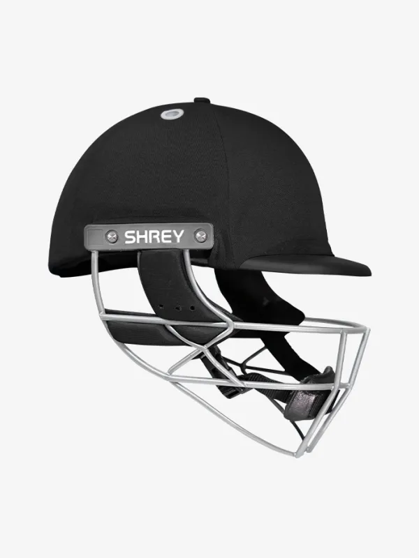 Shrey Elite Pro Cricket Helmet - Steel Grill