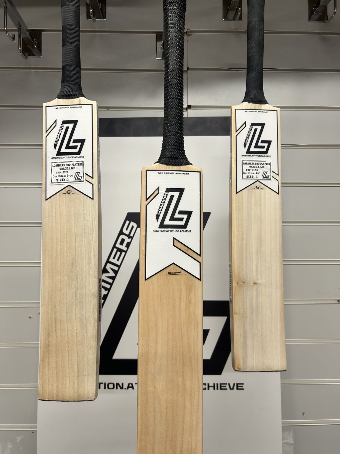 2026 Lorimers Size 4 Cricket Bat (G1 - G2 - Reserve)