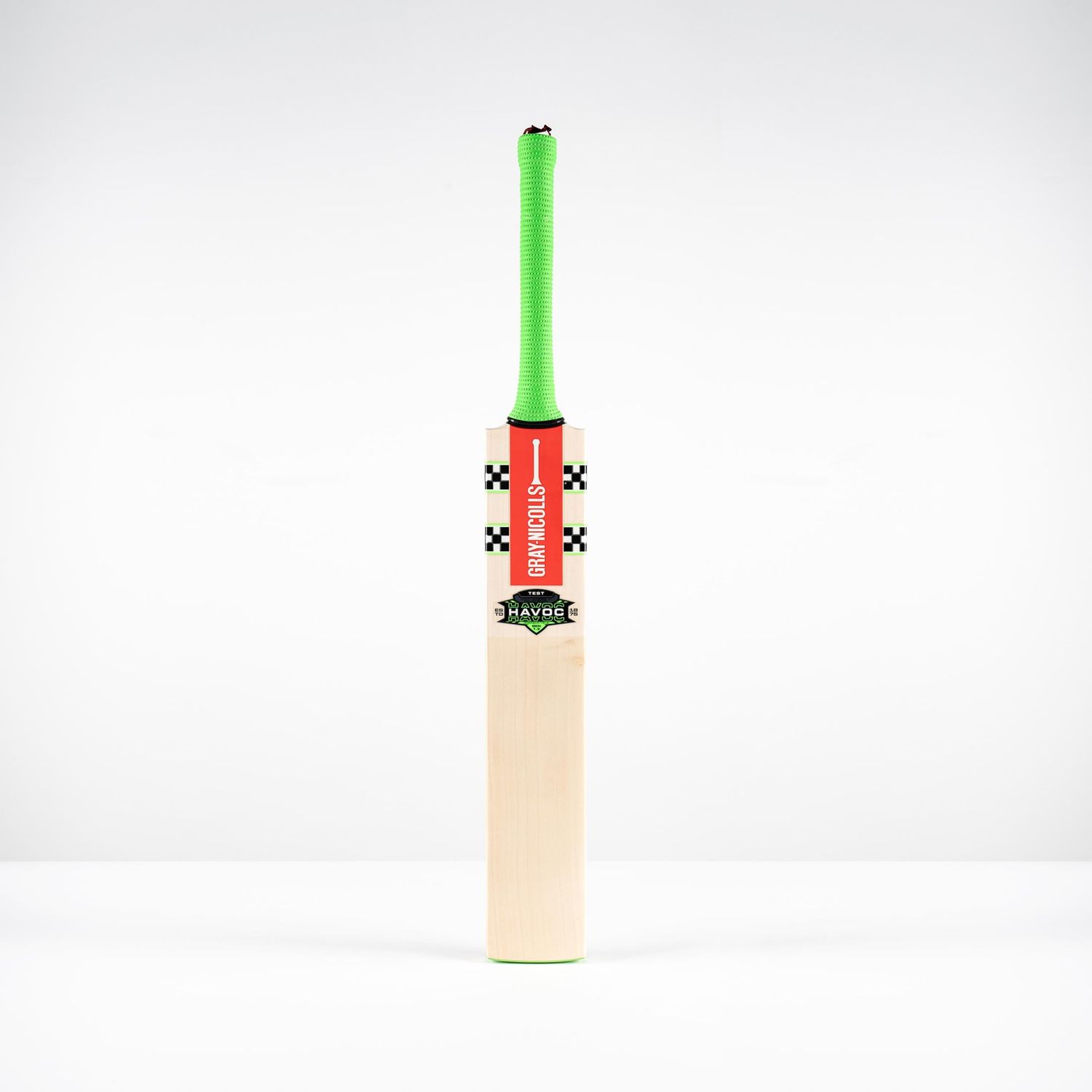 2026 Gray Nicolls Havoc 1.3 Green Test Adult Cricket Bat