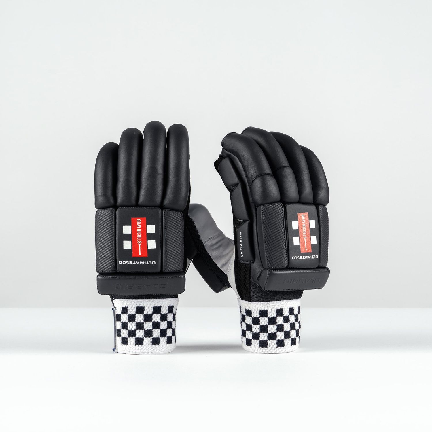 2026 Gray Nicolls Ultimate 500 Black Batting Gloves