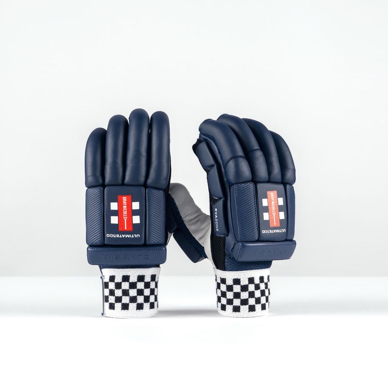 2026 Gray Nicolls Ultimate 500 Navy Batting Gloves