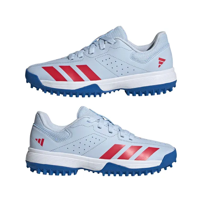 2026 adidas Howzat Spikeless Pimpled Sole Crystal Sky Cricket
