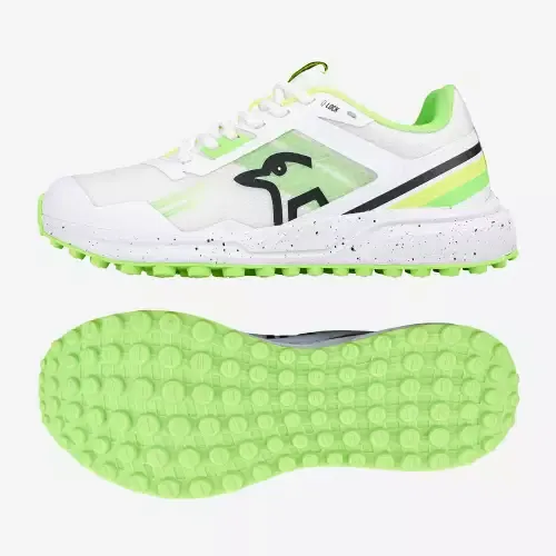 Kookaburra KC 2.0 Rubber Soled Cricket Shoe Yellow Green