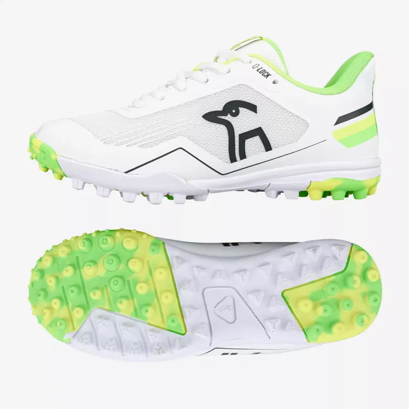 Kookaburra KC 5.0 Rubber Soled Cricket Shoe Yellow & Green