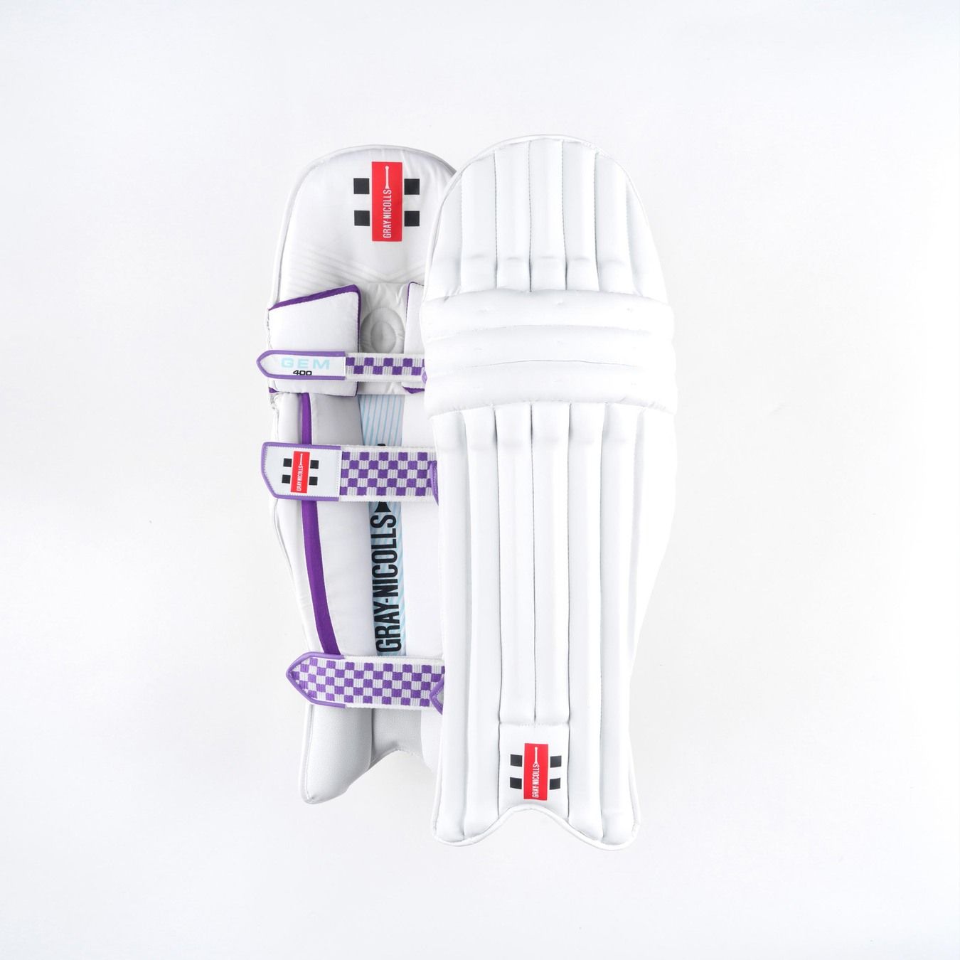 2026 Gray Nicolls GEM 2.1 400 Purple Batting Pads