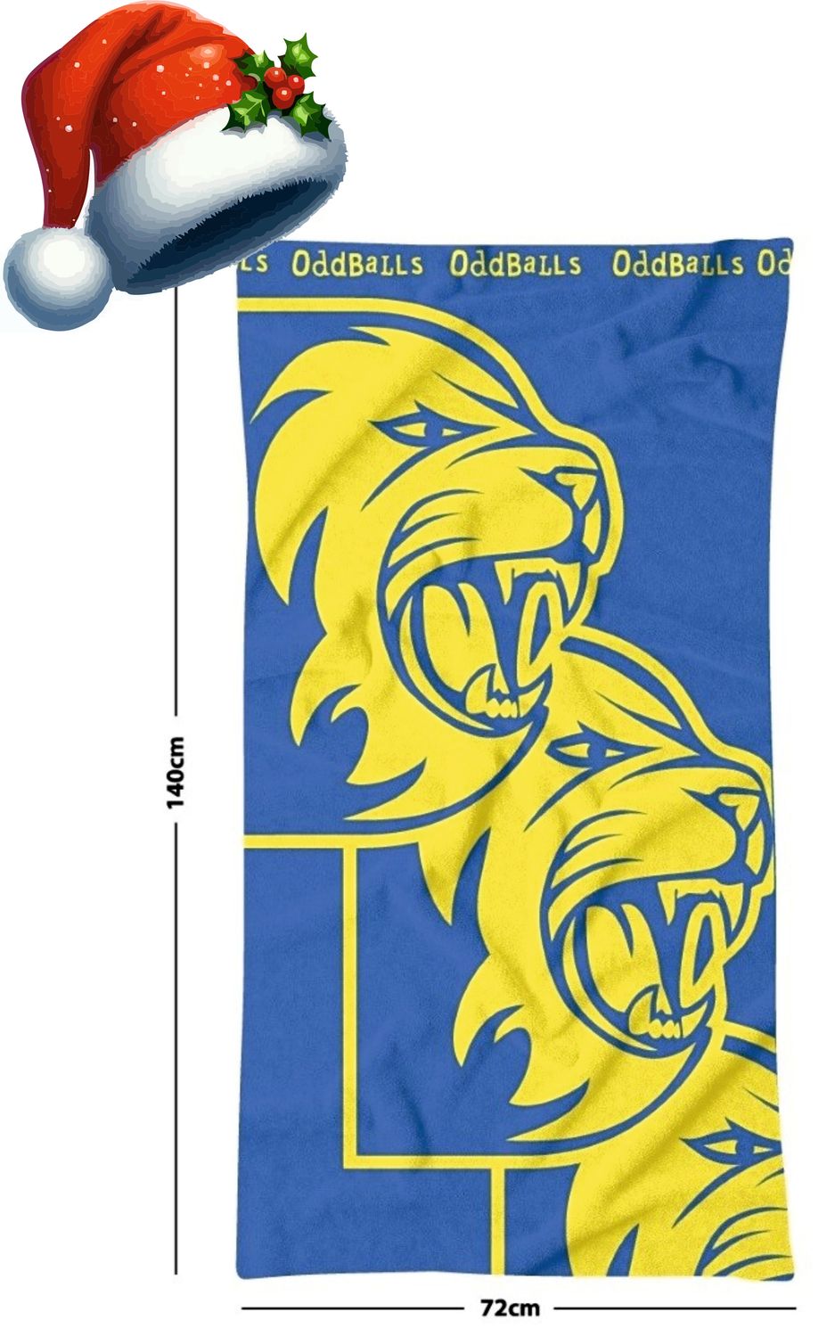 CHRISTMAS DEAL!!! Durham Cricket Oddballs Sports Towel 50% OFF!!