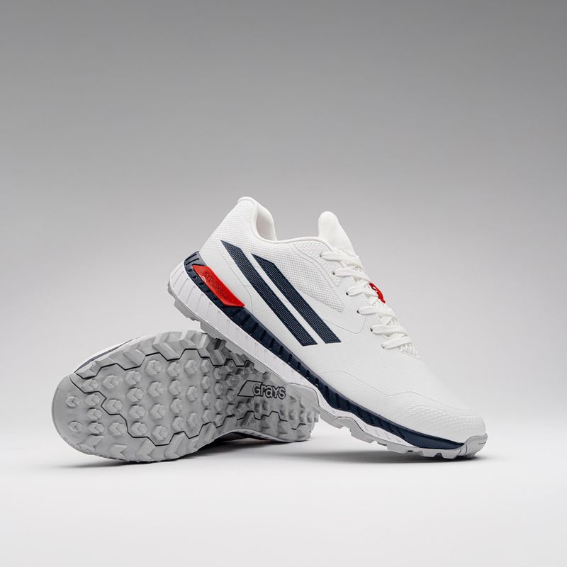 2026 Gray Nicolls Revo Pro 3.0 Rubber Batting Junior Cricket Shoes