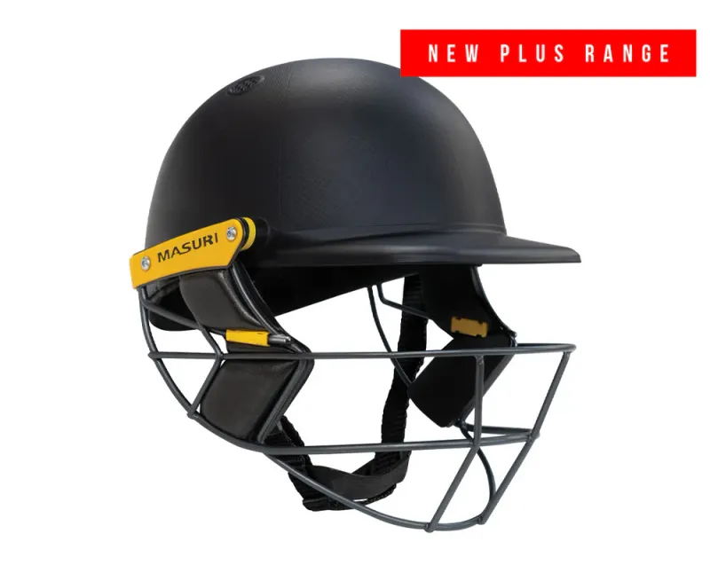 Masuri T Line - Plus Cricket Helmet Steel Grill Senior Masuri T Line - Plus Cricket Helmet Steel Grill Senior