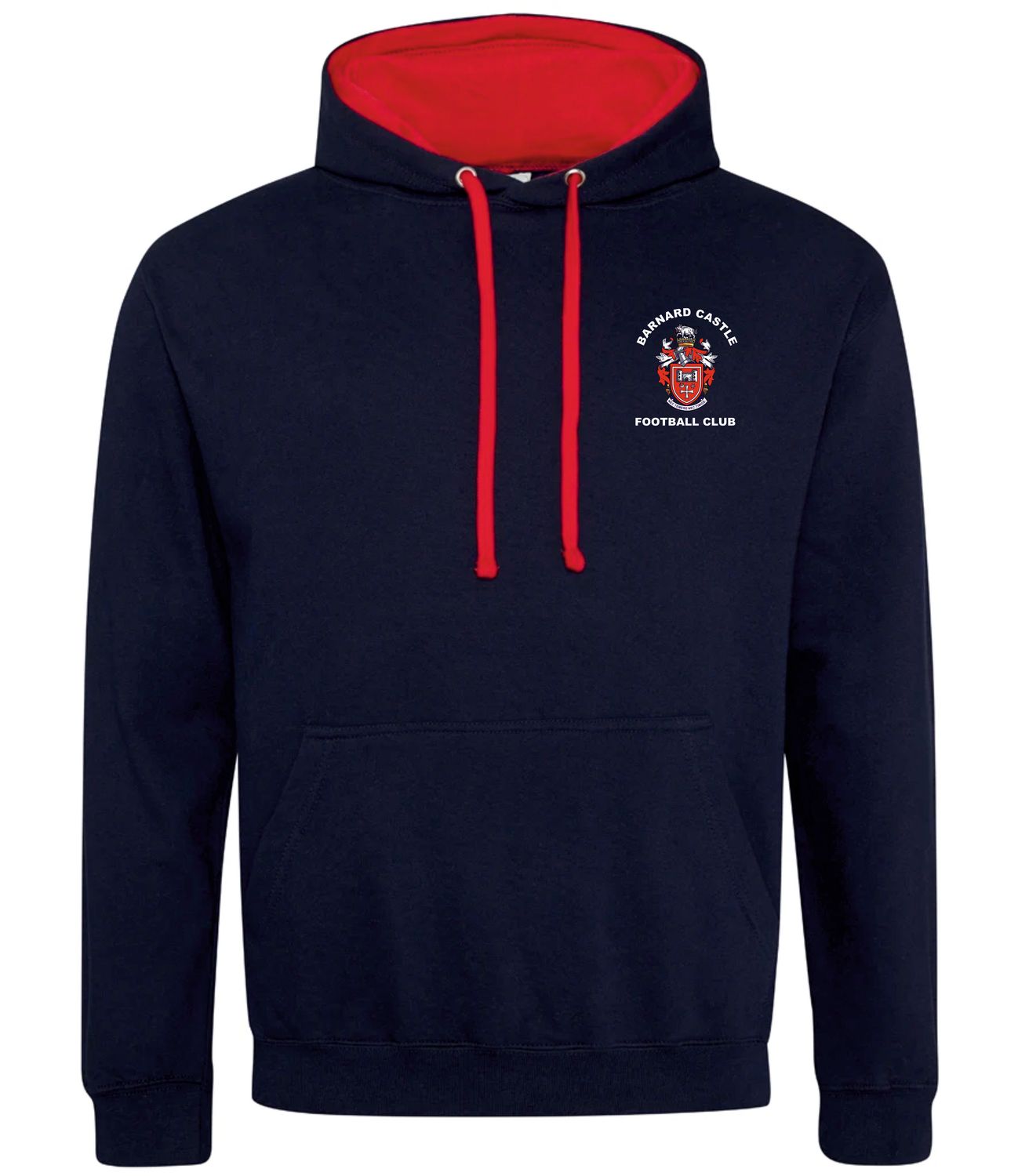 Barnard Castle FC Club Contrast Hoodie