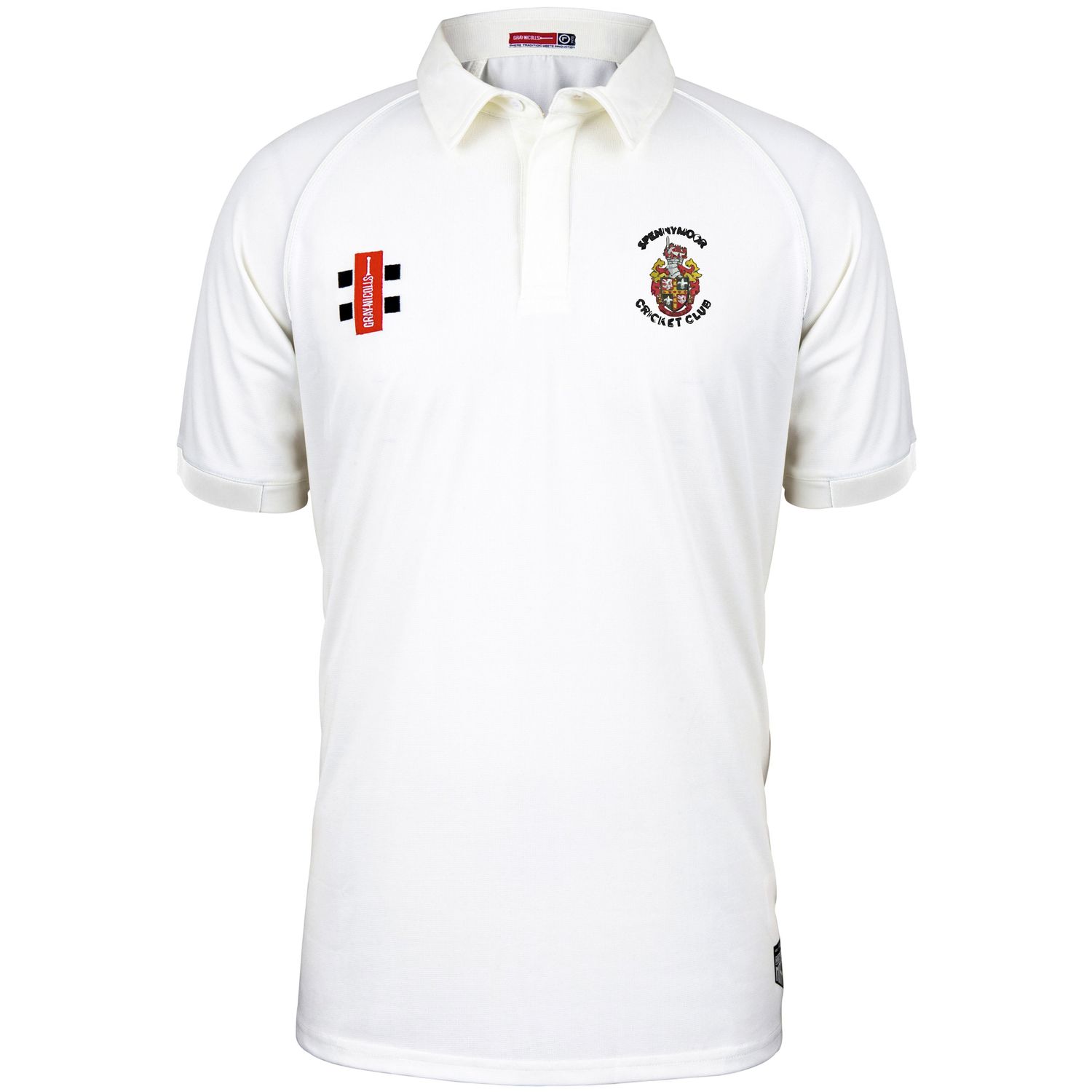 Spennymoor Matrix V2 Short Sleeve Cricket Shirt