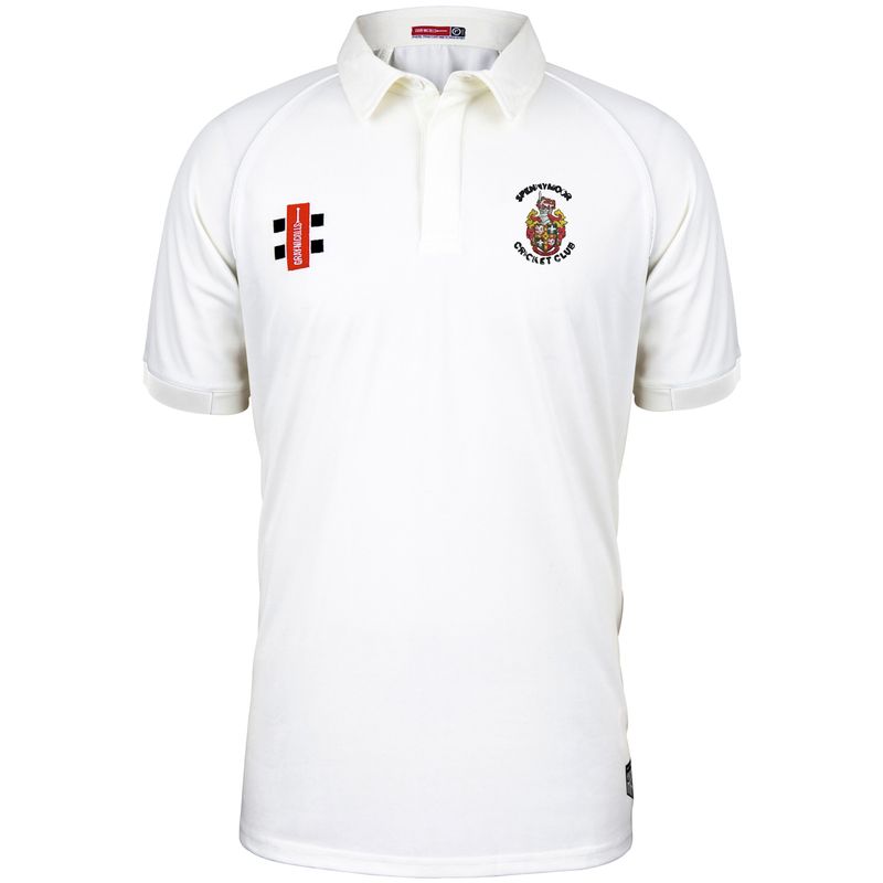Spennymoor Matrix V2 Short Sleeve Cricket Shirt