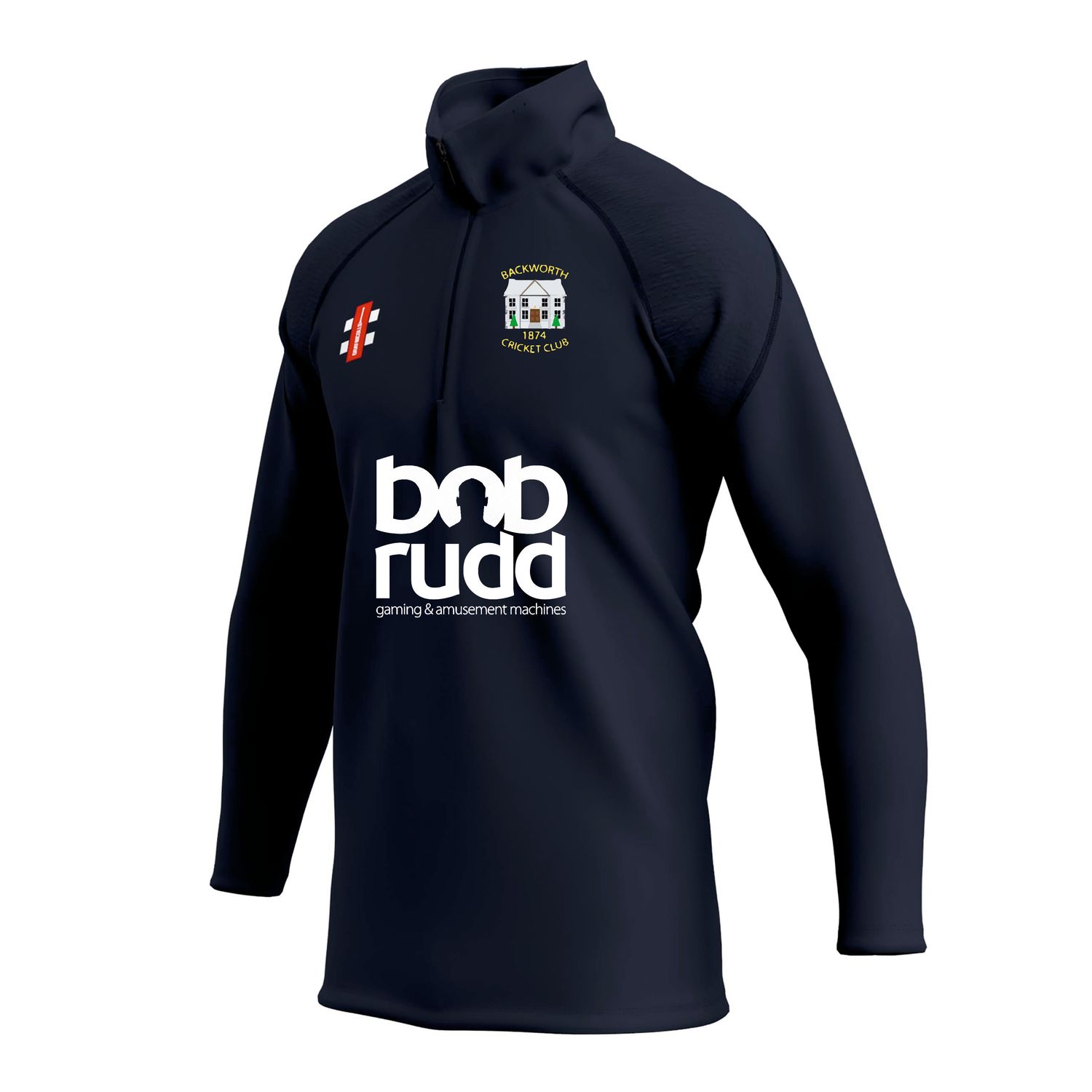 Backworth Navy GTS 1/4 Zip Fleece