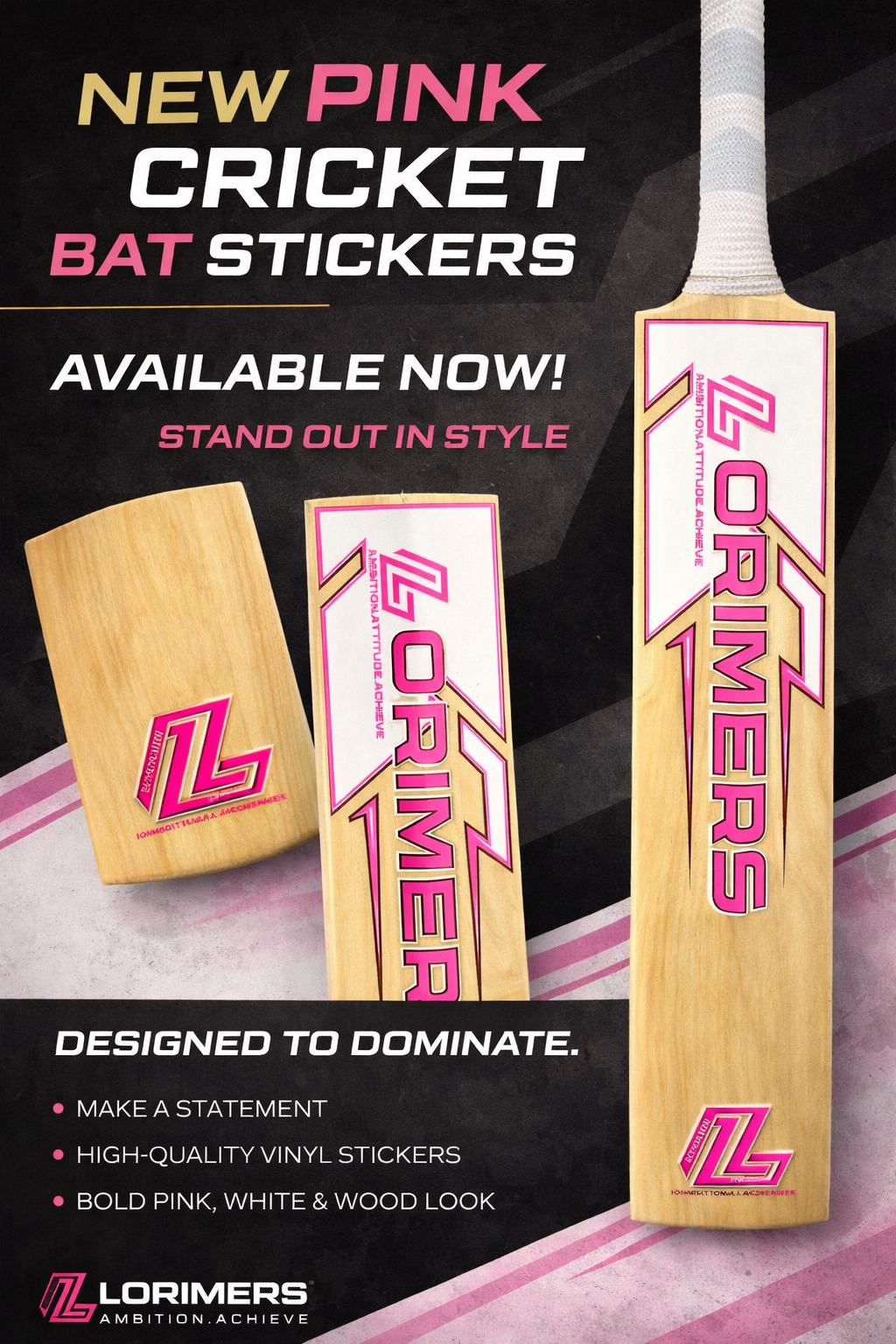 2026 Lily Lorimers Pro Players Grade 2 Cricket Bat Size SH