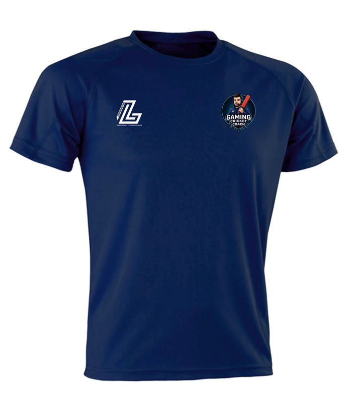 Gaming Cricket Coach Training Tee