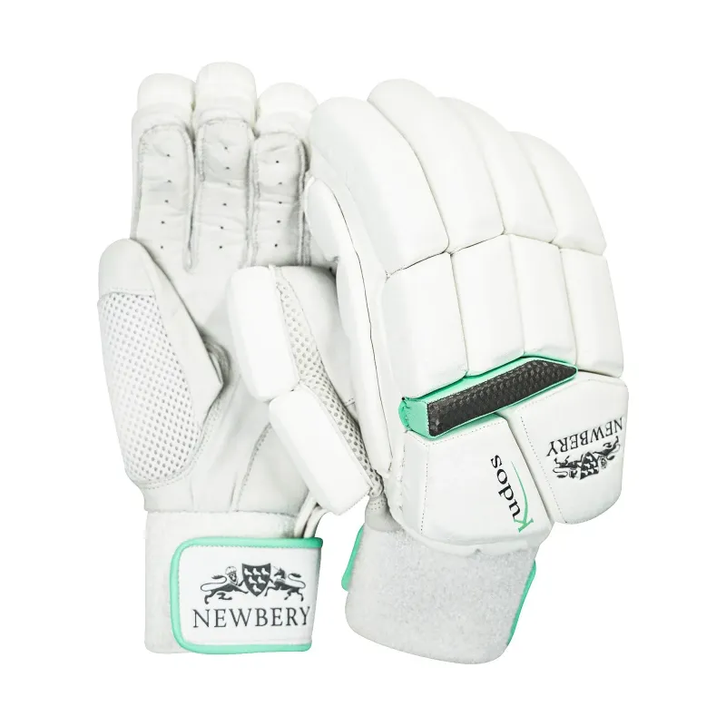 2026 Newbery Cricket Kudos White Split Finger Batting Gloves