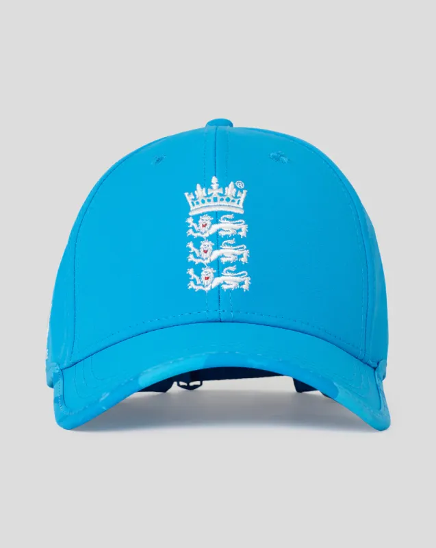 2024/25 Castore ECB England ODI Cricket Cap Cloisonne Blue