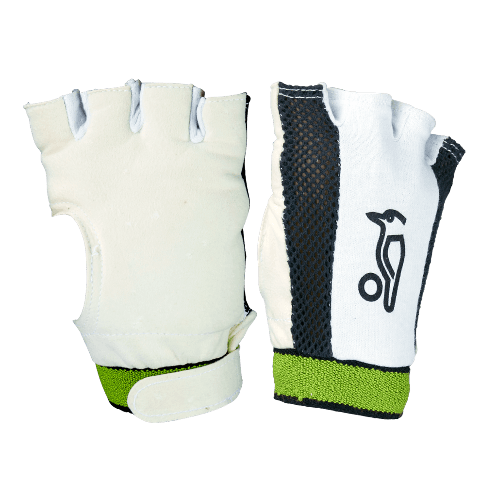 2023 Kookaburra Fingerless Padded Chamois Wicket Keeping Inner Gloves