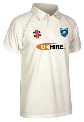 Chop Gate Matrix V2 Short Sleeve Cricket Shirt Junior