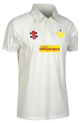 Hunwick Matrix V2 Short Sleeve Cricket Shirt Junior