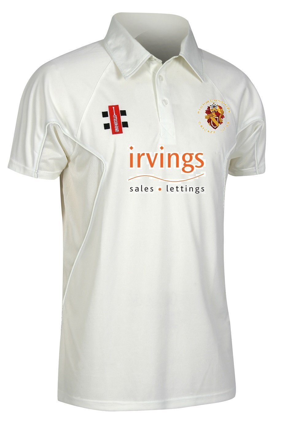 Richmondshire Pro Performance Short Sleeve Cricket Shirt Adult