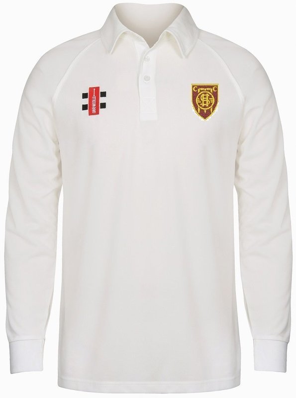 South Hetton Matrix Long Sleeve Cricket Shirt South Hetton Matrix Long Sleeve Cricket Shirt