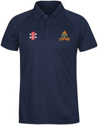 Bishop Auckland Matrix Navy Polo Shirt