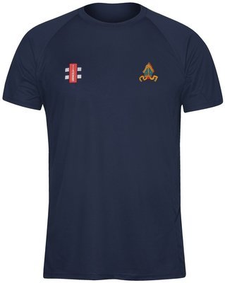 Bishop Auckland Matrix Navy Short Sleeve T Shirt