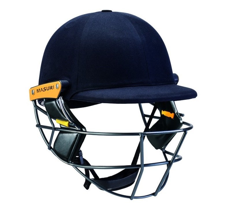 2024 Masuri T Line Navy Cricket Helmet Steel Grill Senior