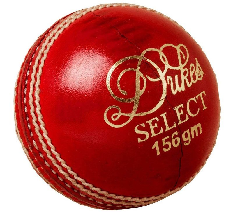 Dukes Select 'A' Red Cricket Ball Dukes Select 'A' Red Cricket Ball