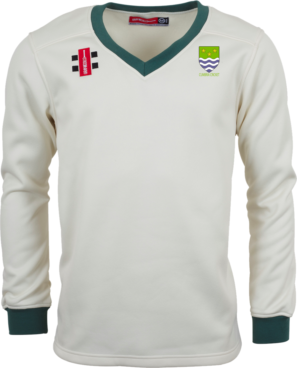 Cumbria Cricket Board County Playing Pro Performance Long Sleeve Cricket Sweater