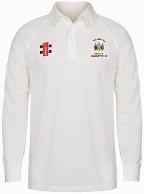 Philadelphia Matrix V2 Long Sleeve Cricket Shirt Junior