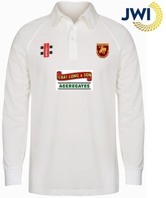 East Cowton Matrix V2 Long Sleeve Cricket Shirt Adult