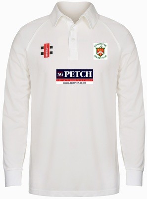 Darlington Matrix V2 Long Sleeve Cricket Shirt
