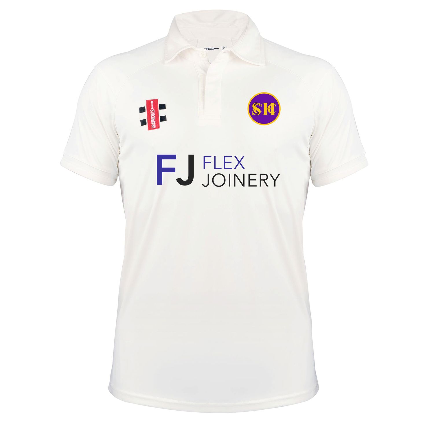 Seaham Harbour Pro Performance Short Sleeve Cricket Shirt Adult