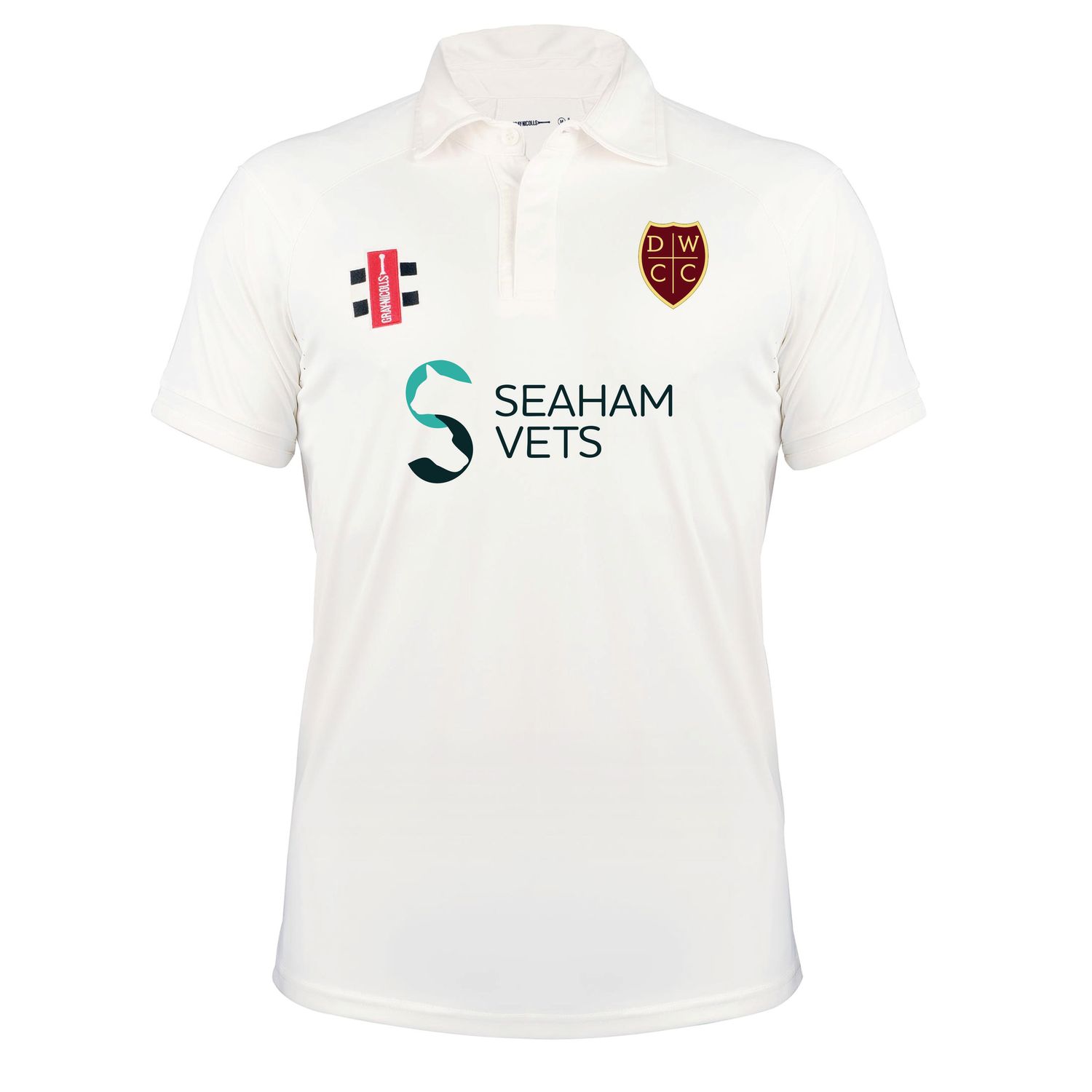 Dawdon Welfare Pro Performance Short Sleeve Cricket Shirt