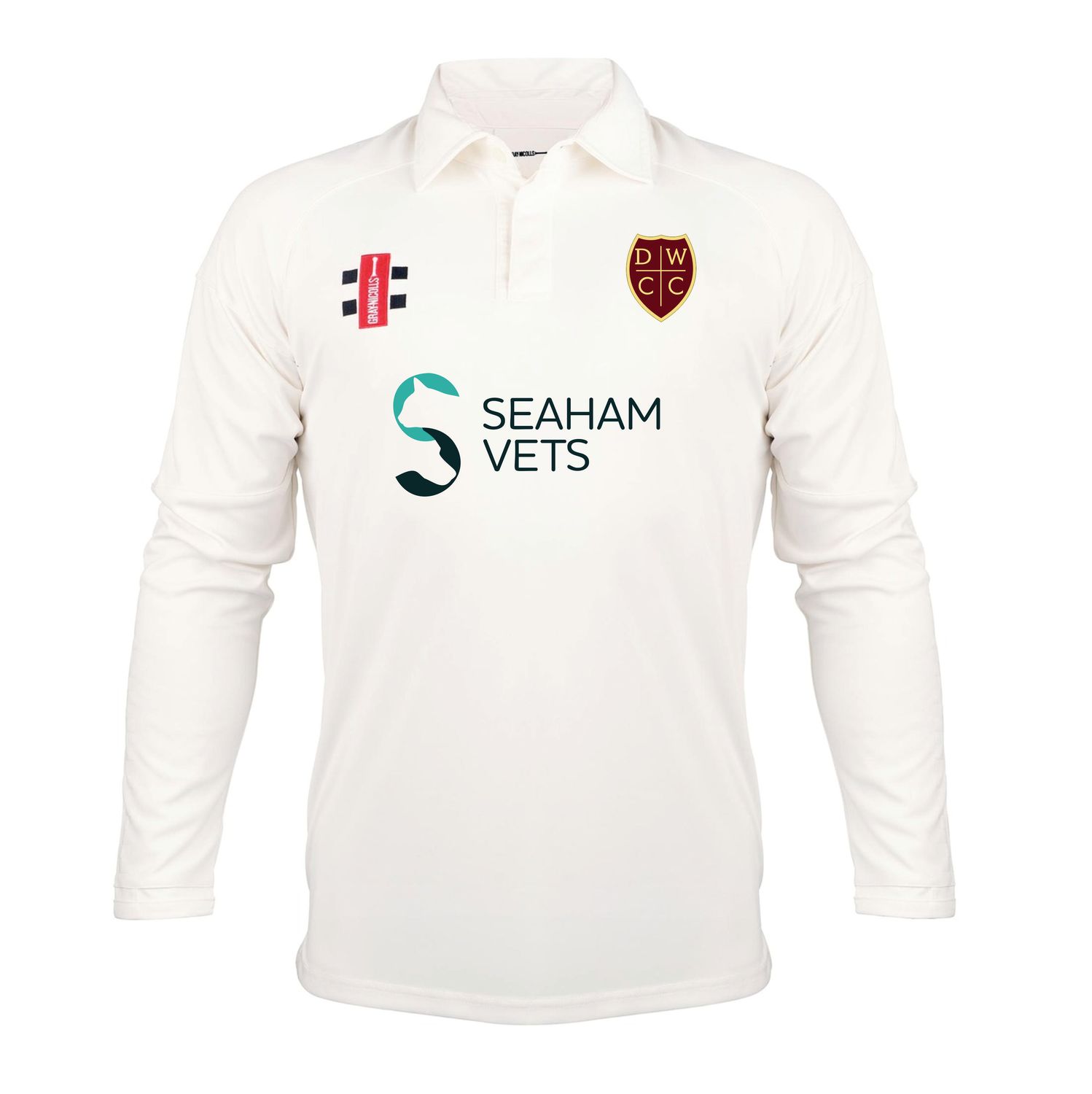 Dawdon Welfare Pro Performance Long Sleeve Cricket Shirt