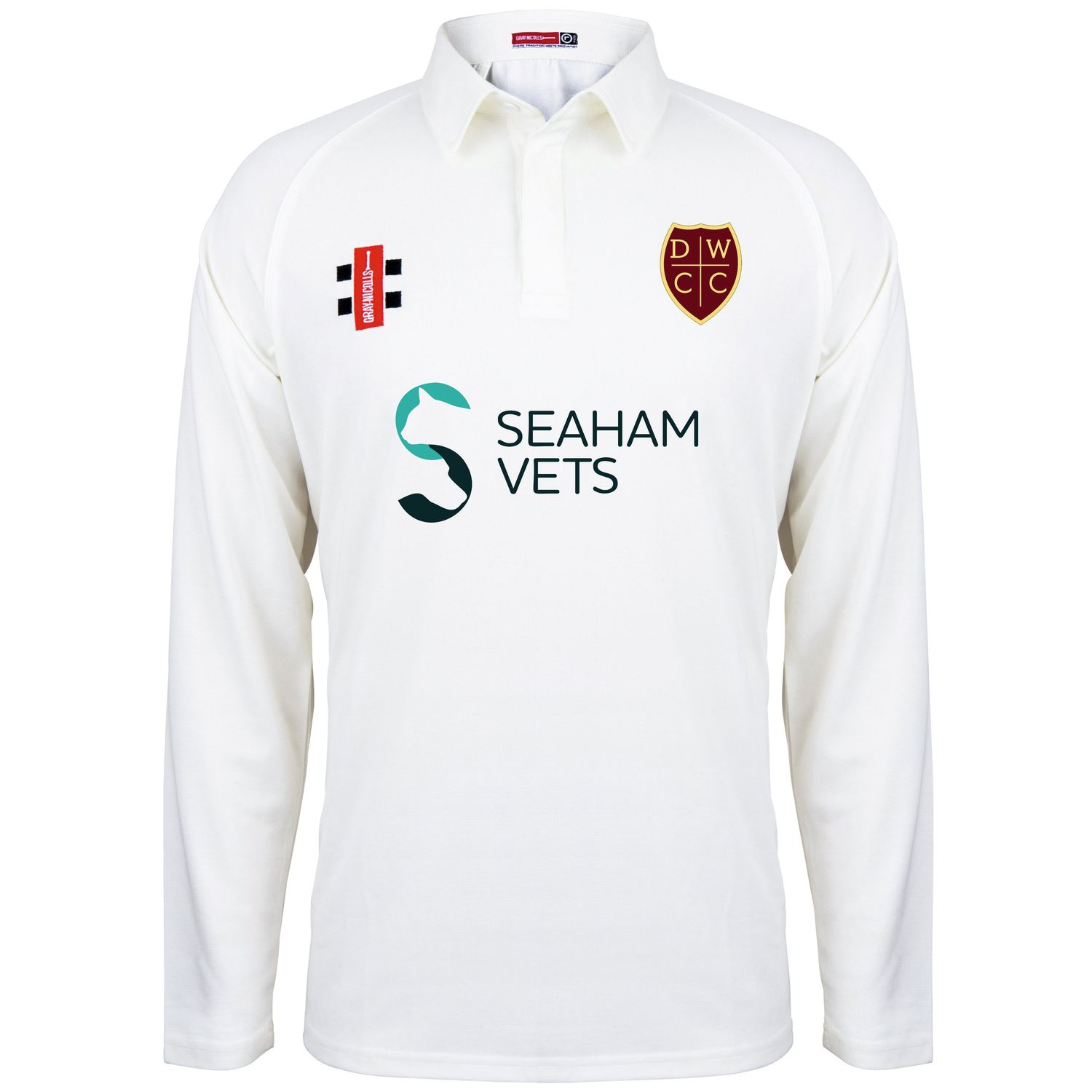 Dawdon Welfare Matrix V2 Long Sleeve Cricket Shirt