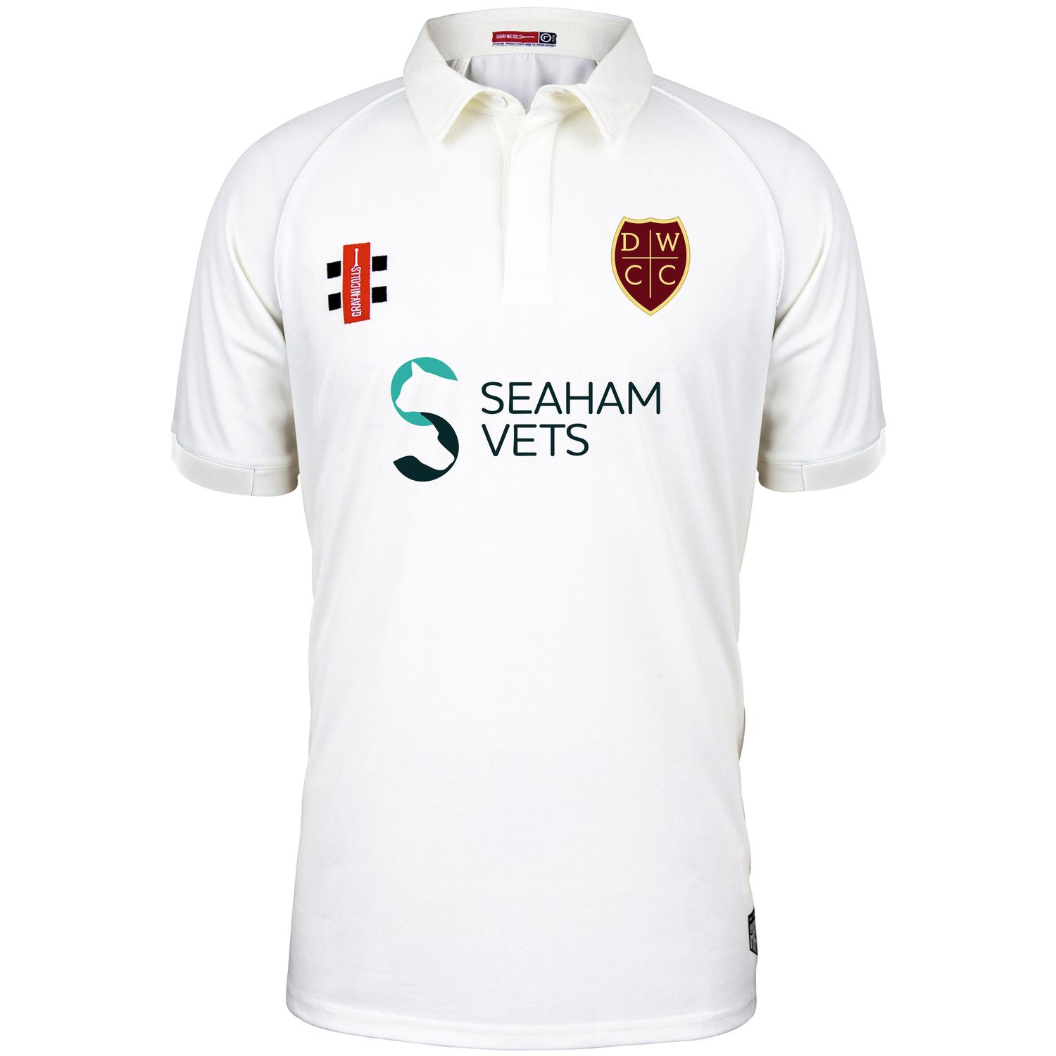 Dawdon Welfare Matrix V2 Short Sleeve Cricket Shirt