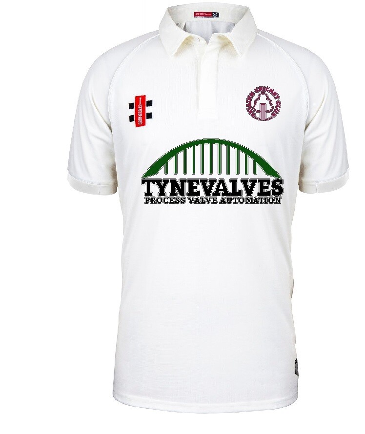 Felling Matrix V2 Ivory Short Sleeve Cricket Shirt Felling Matrix V2 Ivory Short Sleeve Cricket Shirt