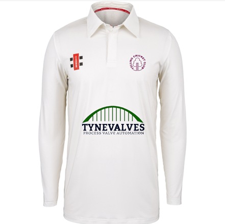 Felling Pro Performance Ivory Long Sleeve Cricket Shirt Felling Pro Performance Ivory Long Sleeve Cricket Shirt