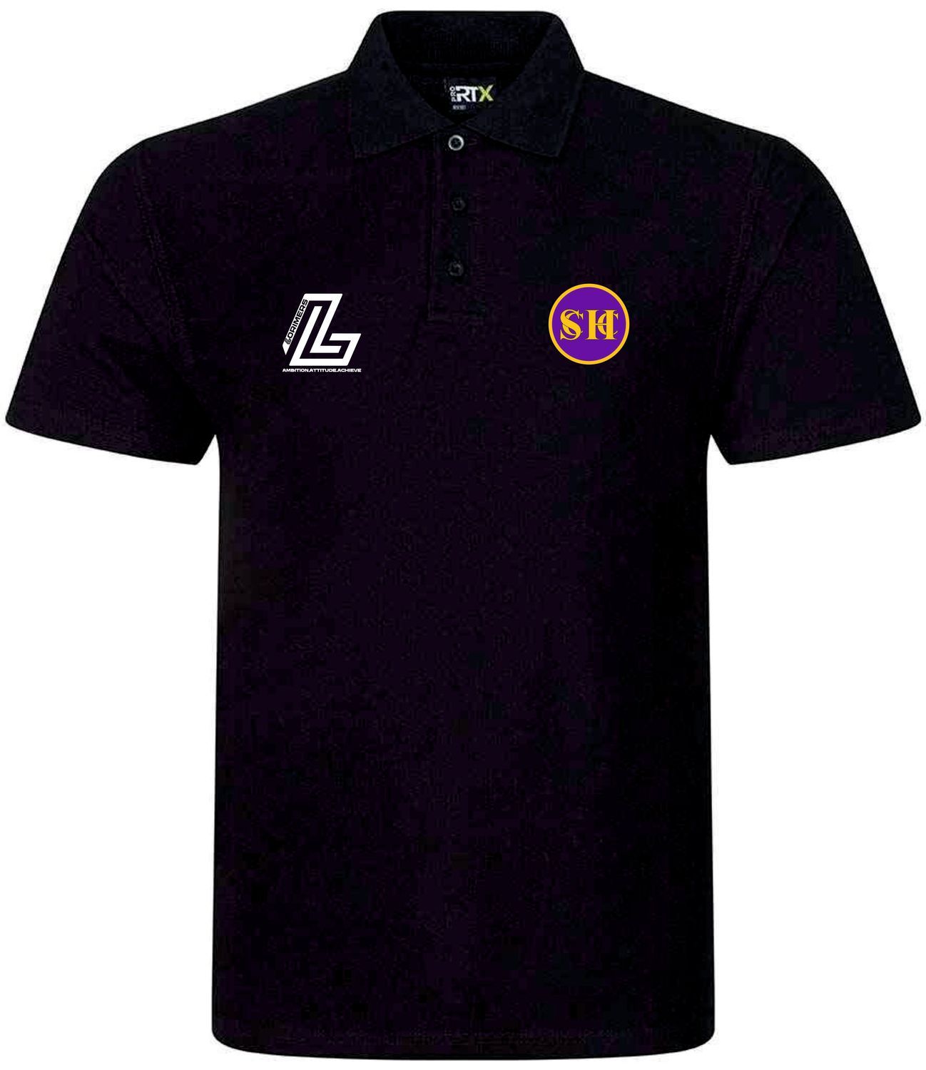 Seaham Harbour Lorimers Black Polo