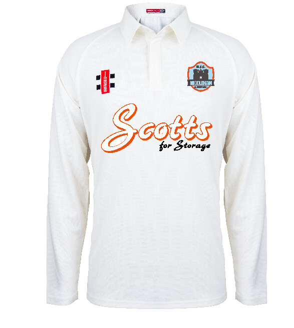 Middleham Matrix V2 Long Sleeve Cricket Shirt