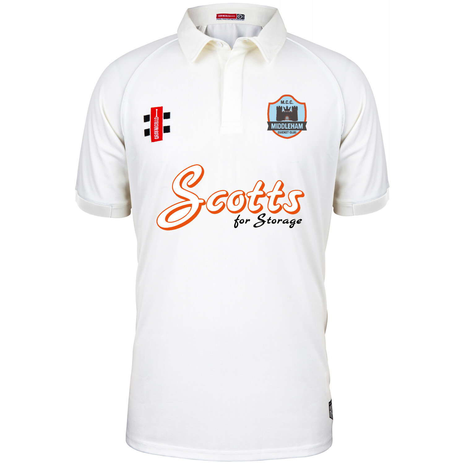 Middleham Matrix V2 Short Sleeve Cricket Shirt Middleham Matrix V2 Short Sleeve Cricket Shirt