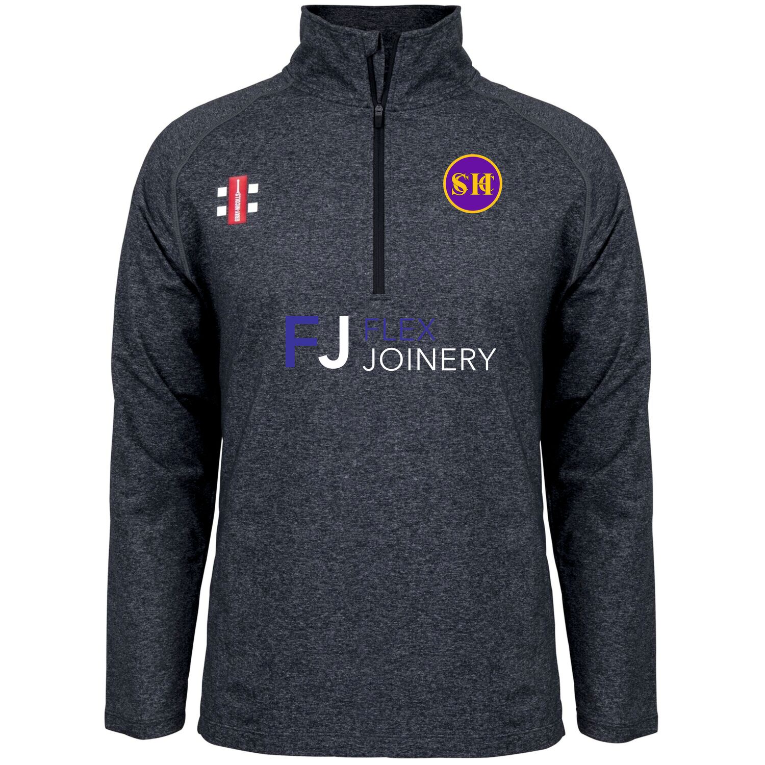 Seaham Harbour Velocity Mid Layer 1/4 Zip Top Seaham Harbour Velocity Mid Layer 1/4 Zip Top