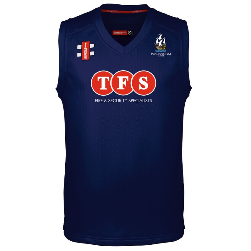 Marton Juniors T20 Sleeveless Slipover Marton Juniors T20 Sleeveless Slipover